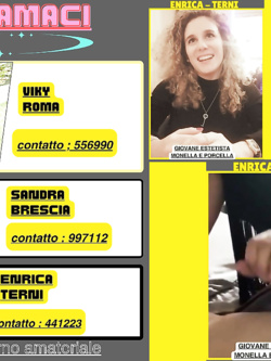 enrica - monella terni esibizionista senza freni