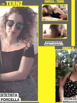 enrica - monella terni esibizionista senza freni