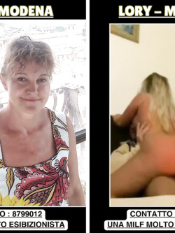 lorenza - casalinga esibizionista da parma