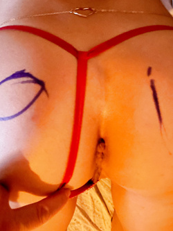 Mia moglie, sempre più Troia! In mostra per voi