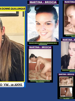martina - super manza esibizionista di brescia
