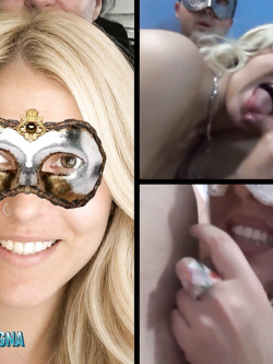 donne in maschera e non - situazioni reali -scambismo