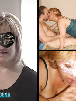 donne in maschera e non - situazioni reali -scambismo
