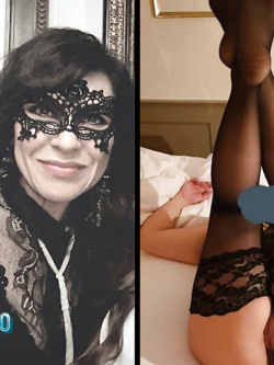 donne in maschera e non - situazioni reali -scambismo