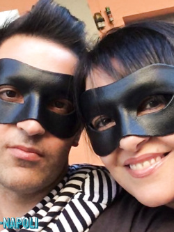 donne in maschera e non - situazioni reali -scambismo