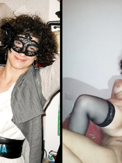 donne in maschera e non - situazioni reali -scambismo