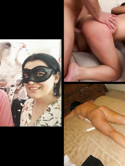 donne in maschera e non - situazioni reali -scambismo