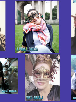 donne in maschera e non - situazioni reali -scambismo