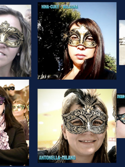 donne in maschera e non - situazioni reali -scambismo