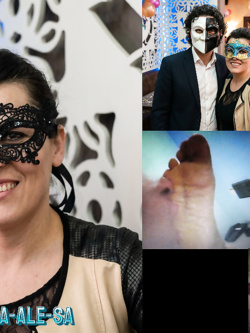 donne in maschera e non - situazioni reali -scambismo