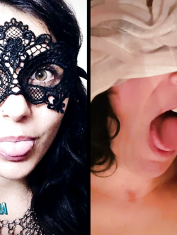 donne in maschera e non - situazioni reali -scambismo