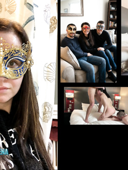donne in maschera e non - situazioni reali -scambismo