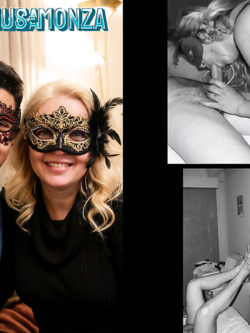 donne in maschera e non - situazioni reali -scambismo