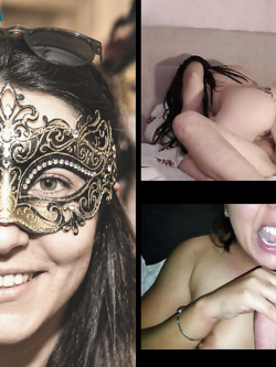 donne in maschera e non - situazioni reali -scambismo