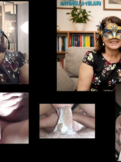 donne in maschera e non - situazioni reali -scambismo