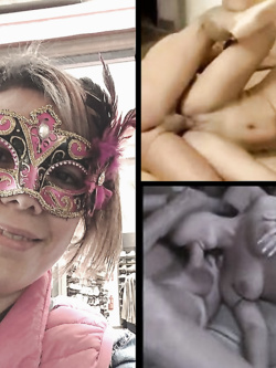 donne in maschera e non - situazioni reali -scambismo