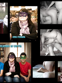 donne in maschera e non - situazioni reali -scambismo
