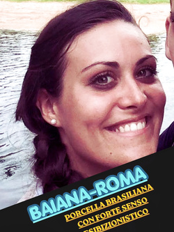 baiana - splendida brasiliana esibizionista da roma