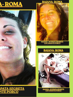 baiana - splendida brasiliana esibizionista da roma