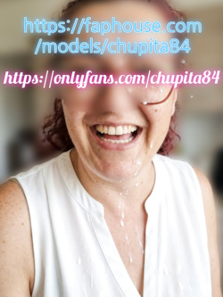 Chupita84 schizzata di sborra in faccia