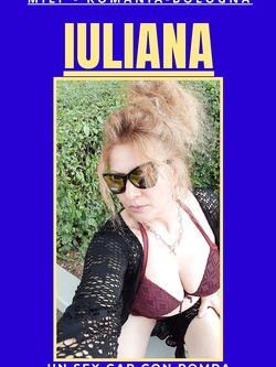 iulia - super milf  di bologna prosperosa e esibizionista