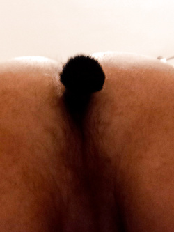 Pennello del trucco, mi pizzicava il sedere, mentre mi stavo