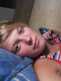 Giovane biondina francese