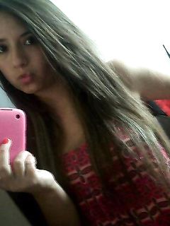 Bella brunetta foto amatoriali