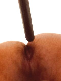 Pennello del trucco, mi pizzicava il sedere, mentre mi stavo